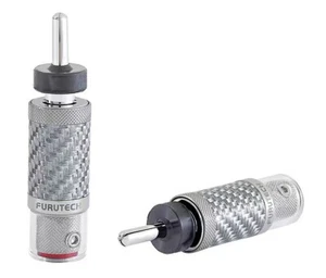 CF-202 NCF Plus(R) Official FURUTECH High-end Grade Banana Plug "Set of 2" ♪ - Picture 1 of 4