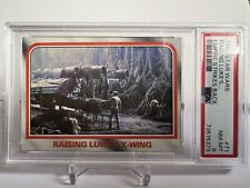 1980 Topps Star Wars ESB #71 Raising Luke's X-Wing Yoda Mark Hamill PSA 8 Rare
