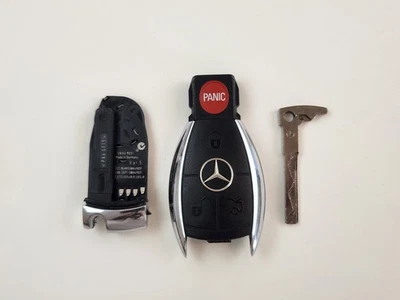 CARCASA ORIGINAL MERCEDES BENZ OEM PARA LLAVE INTELIGENTE SIN ESTUCHE ELECTRÓNICO SOLO 4 BOTONES Foto 1 de 4