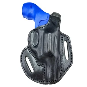 Premium OWB Leather Belt Holster – Secure, Durable w/ S&W Model 69 2.75" - Picture 1 of 5