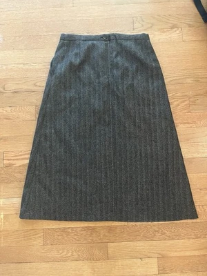 Falda lápiz Dolce & Gabbana para mujer talla 38 gris oscuro/negro Foto 1 de 4