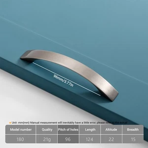 96mm Cabinet Furniture Handles Bar Pulls Kitchen Hardware Stainless Steel - Picture 1 of 3