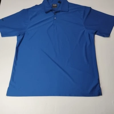 Ping Polo Shirt Large Blue Short Sleeve 100% Polyester  - Image 1 of 4