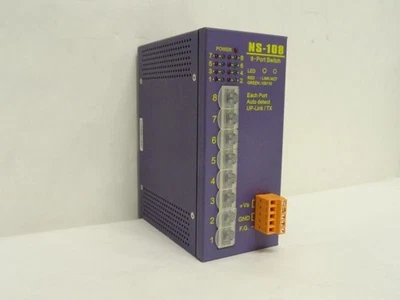 180902 New-No Box; ICP NS-108 Industrial Ethernet Switch; 8-Port - Image 1 of 4