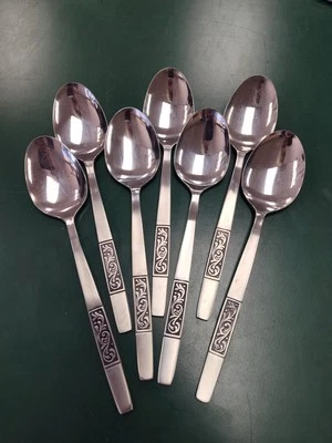 Cucharada de acero inoxidable Amefa Royal Damask Holland - Envío combinado *7 disponibles*  Foto 1 de 4