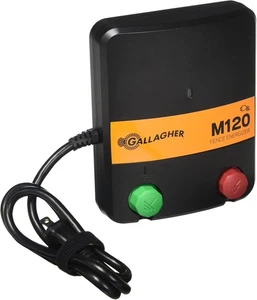 GALLAGHER M120 110V Electric Fence Energizer  1.2 J 15 Mile 60 Acre OPEN BOX - Picture 1 of 3