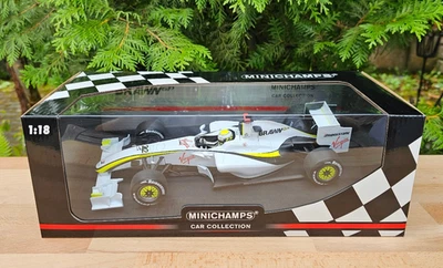 Brawn GP BGP 001 Jenson Button World Champion 2009 1:18 Minichamps - Bild 1 von 4