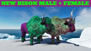 🔥ARK Survival Ascended PvE | PC/XBOX/PS5 | NEW Bison Visual Joker Female Clone - Picture 1 of 16