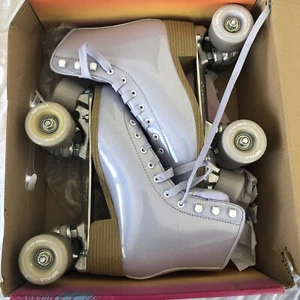 Patines Impala morados talla 9 usados una vez mañana de Navidad - Imagen 1 de 6