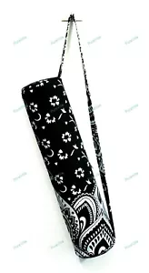 New Indian Handmade Yoga Bag Unisex Cross Body Shoulder Bag Yoga Mat Carrier - Picture 1 of 9