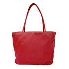 Auth PRADA Handbag Tote Bag Red Nylon - z0698
