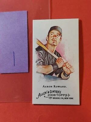 2008 Topps Allen and Ginter Mini A and G Back #87 Aaron Rowand, cd1 - Image 1 of 2