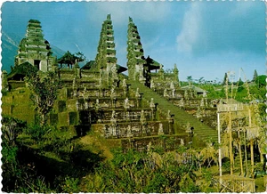 Bali Indonesia • Besakih Temple On the Slope of Mt. Agung • Deckled  - Bild 1 von 2