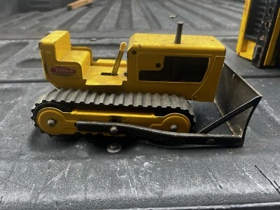 Bulldozer Tonka Amarilla Vintage 1970 Nº 2300 Play Wear Estado Original Foto 1 de 4
