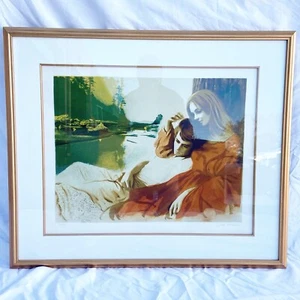 Tender Love, Framed and Signed Lithograph 207/250 by Sandu Liberman - Bild 1 von 6