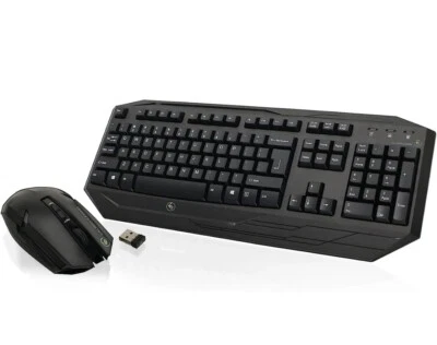 IOGEAR Kaliber Gaming Wireless Gaming Keyboard and Mouse Combo, GKM602R - Image 1 of 4