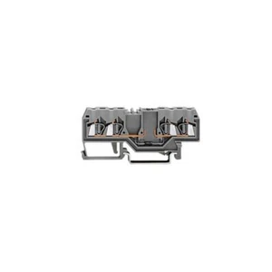 A●10pcs WAGO 280-815/281-411 4-Conductor Component Terminal Block 2,5mm2 Gray Ne - Imagen 1 de 4