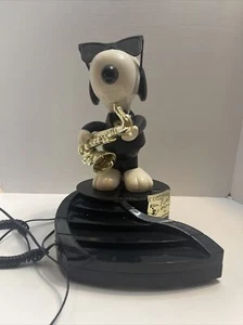 VTG SNOOPY & WOODSTOCK PHONE - 50TH ANNIVERSARY OF PEANUTS - PARTS ONLY - Picture 1 of 7