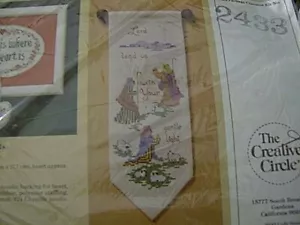 Creative Circle Lead Us, Lord Cross Stitch Kit #2433- 4.75 x 13 Inches - Picture 1 of 2