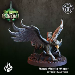 6K Resin Crippled God Foundry Royal Griffin Mount Modell für D&D, Rollenspiel - Bild 1 von 3