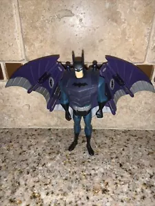 DC Batman 5 1/4" Inch Actionfigur Sammlerstück blau schwarz lila Flügel # 0363 - Bild 1 von 11