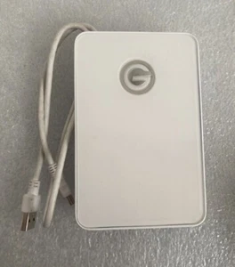 G-Technology G-Drive 0G01664 500GB Mobile USB 2.0 External Hard Drive White - Picture 1 of 4