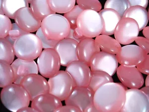 Buttons 18mm Pink 25pc Sewing Clothing Crafts Sew Dressmaking - Picture 1 of 2