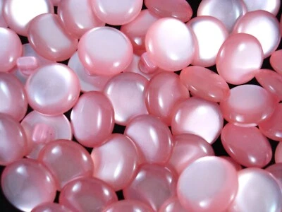 Buttons 18mm Pink 25pc Sewing Clothing Crafts Sew Dressmaking Foto 1 de 2
