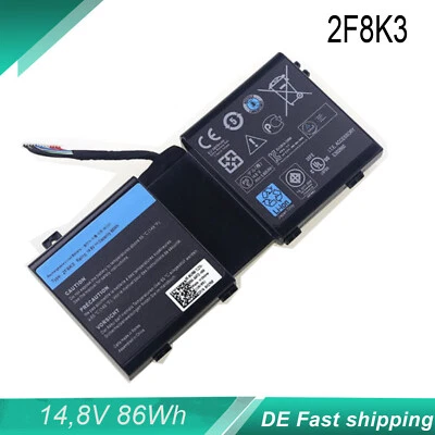  Akku Für Dell Alienware 17 18 17x 18x M17X R5 M18X R3 2F8K3 02F8K3 0G33TT 0KJ2P - Bild 1 von 2
