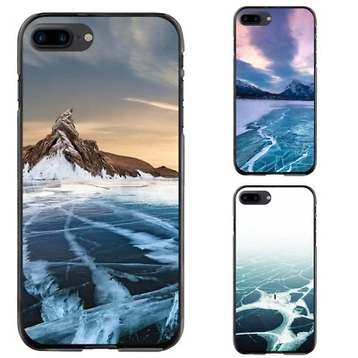 Прочный чехол США Frozen Lake для iPhone SE4 16E 12 13 14 15 16 Pro Max - Изображение 1 из 4