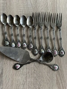 Antik Vintage Besteck rostfrei Solingen Set - Bild 1 von 3