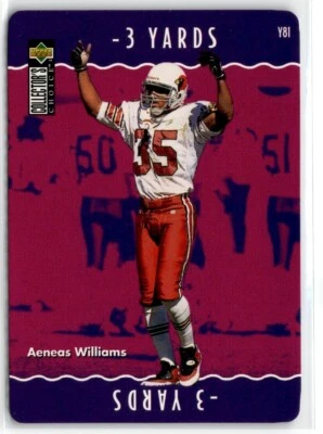 1996 Collector's Choice Update You Make The Play Aeneas Williams Arizona - Image 1 of 2