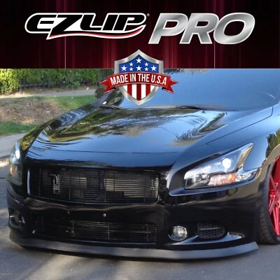 EZ Lip Front Splitter PRO - 2-inch Spoiler Body Kit Wing Trim Nissan & Infiniti - Image 1 of 4