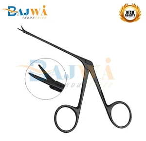BELLUCCI MICRO EAR SCISSORS BLACK COATED STRAIGHT - Picture 1 of 5