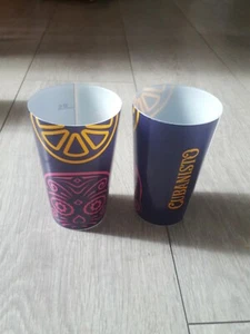 2 gobelets plastique CUBANISTO neufs RÉUTILISABLE 25cl #61 - Bild 1 von 3