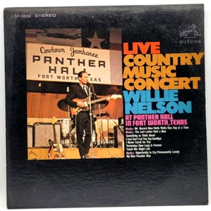 WILLIE NELSON - COUNTRY MUSIC CONCERT - COUNTRY LP RECORD RCA - Picture 1 of 4