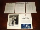 KIT DE PRESSE PETER, PAUL & MARY 1998 WARNER BROTHERS RECORDS - Martin Luther King