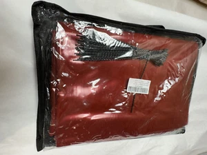 6'X8' Vinyl Welding Curtain Welding Screens with Grommets, Without Frame RED - Picture 1 of 5