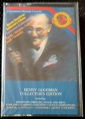 BENNY GOODMAN–COLLECTOR'S EDITION-COMPOSITIONS & COLLABORATIONS-CASSETTE SEALED - Image 1 of 2