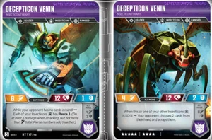Transformers TCG: Decepticon Venin // Insecticon Tyrant [Mint/NM] aus Set Wave  - Bild 1 von 1
