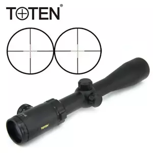 Toten 3-9x42 Rifle Scope Tactical Hunting Sight 30mm tube 0.1mil Mil dot Reticle - Picture 1 of 7