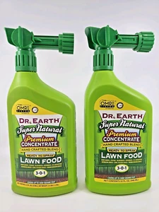 (2-Pack) Dr. Earth Super Natural Ready to Spray Liquid Fertilizer 32oz 3-0-1 New - Picture 1 of 14