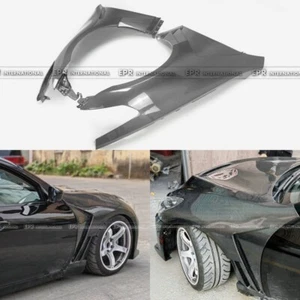 For Infiniti G37 4door sedan Carbon Fiber Front Vented Fender Mudguards 2pcs - Picture 1 of 18