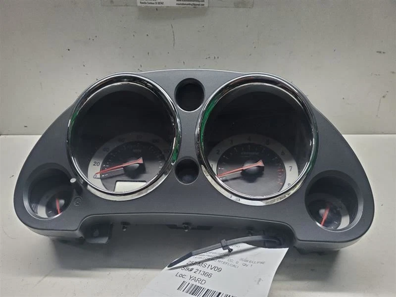 2006 - 2007 年,三菱 Eclipse,速度计,2.4 升,零件编号 - 8100A242HA — 第 1/4 张图片