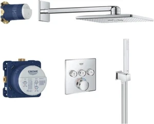 GROHE SmartControl Duschsystem Unterputz Grohtherm Rainshower 310 Cube 34706000 - Bild 1 von 5