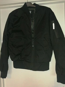 G Star Raw Rackam Bomber Jacket Black Size S BNWT - Picture 1 of 4