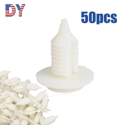 (50) Sujetadores de clips de panel de puerta de nailon para Dodge Ram 1500 2500 3500 4500 5500 Foto 1 de 4