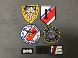 US Coast Guard And Coast Guard Auxiliary Patches USCG, Emaille Pin - Bild 1 von 4