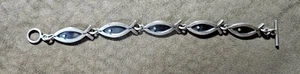 Pulsera Taxco México Pez Esterlina Calidad Hecha Pesada - Imagen 1 de 2