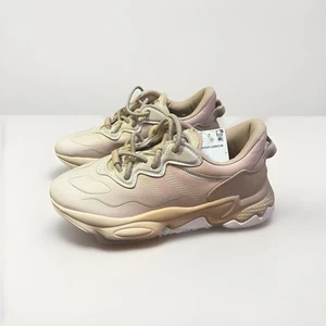 Adidas Originals Womens Ozweego Trainers Sneakers (GZ2776) Beige - NWOB - Picture 1 of 12